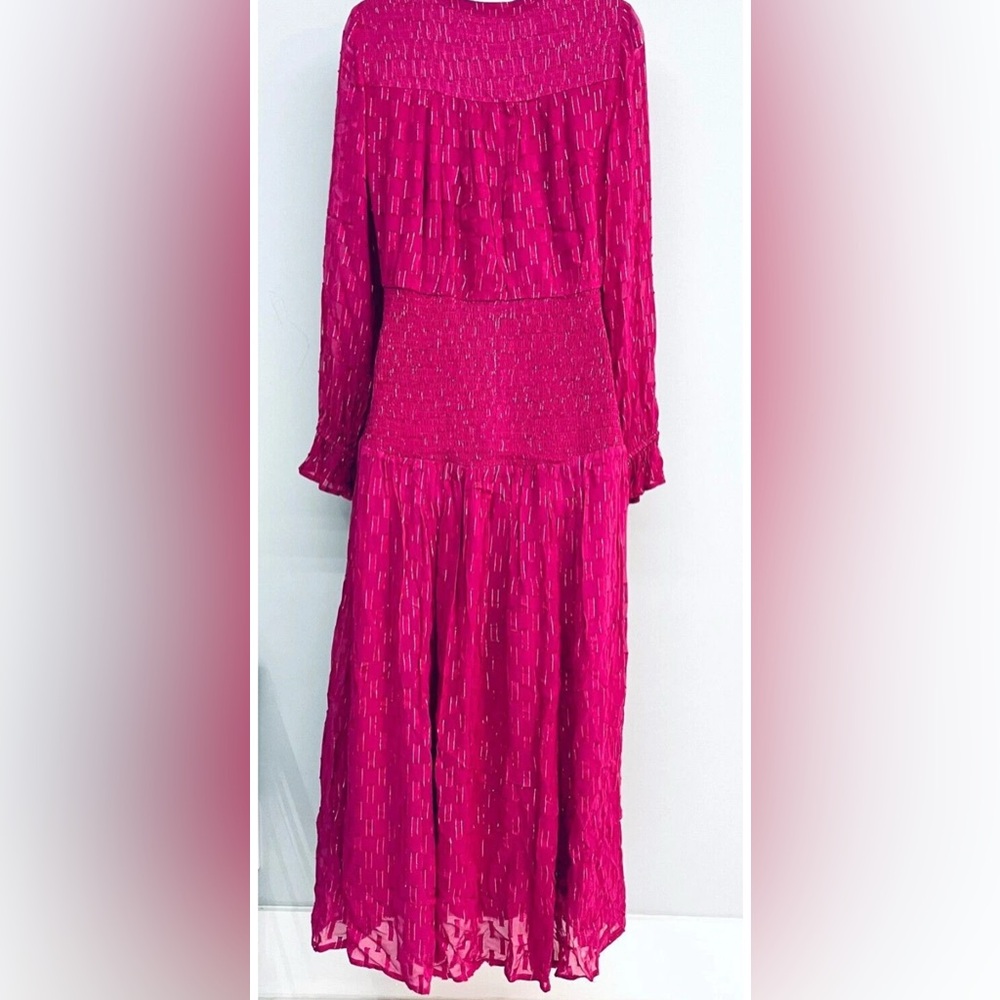 Anthropologie Smocked Maxi Dress size M in pristine condition - Picture 9 of 16